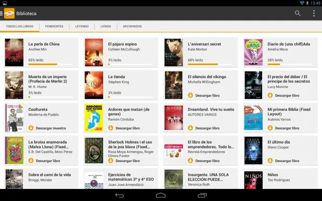 Fnac ebooks android App screenshot 13